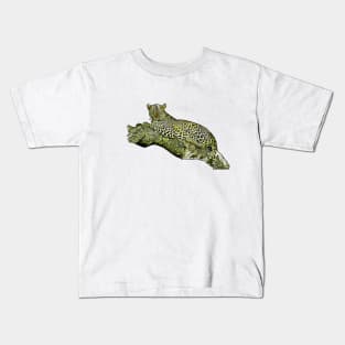 Leopard, gift idea, big cat, present Kids T-Shirt